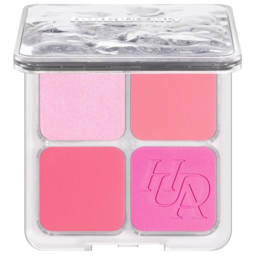 New Huda Beauty Blush Filter Blurring Blushlighters Palette Baby Pink